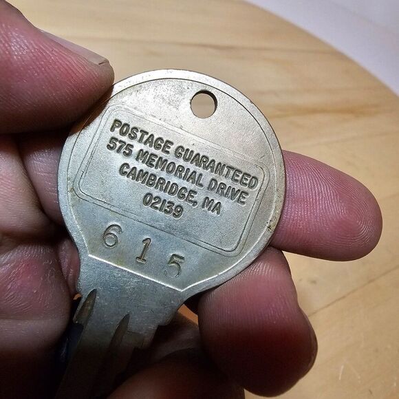 Vintage Hyatt Regency Cambridge Hotel Key Room 625 Collectible Memorabilia - Picture 4 of 5